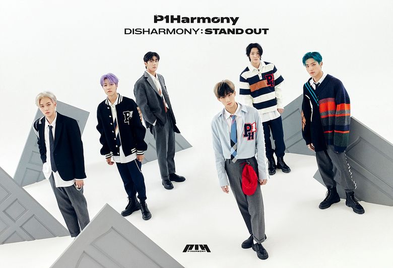 P1Harmony, A New Hero To Reharmonize The World, Releases 1st Mini-Album 'DISHARMONY : STAND OUT'