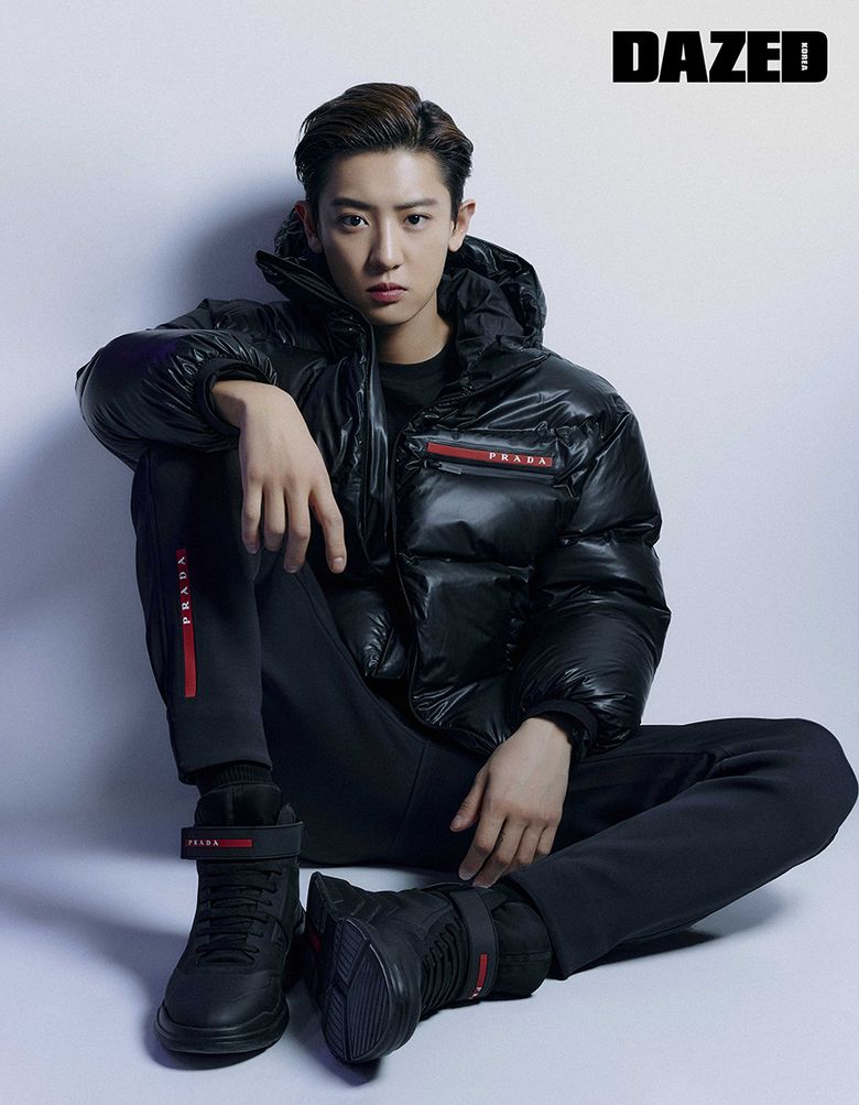 EXO's ChanYeol For DAZED Korea Magazine November Issue