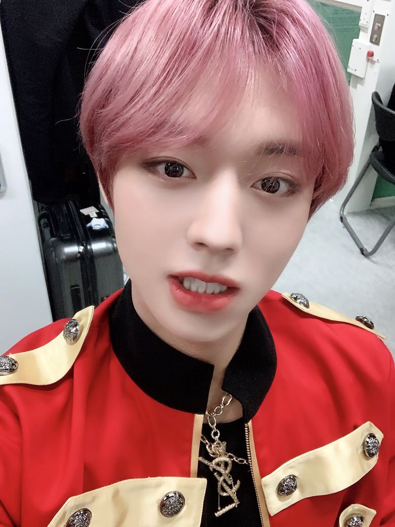 Park JiHoon Goes From Adorable Blonde Perm To Fluffy Pink - Kpopmap