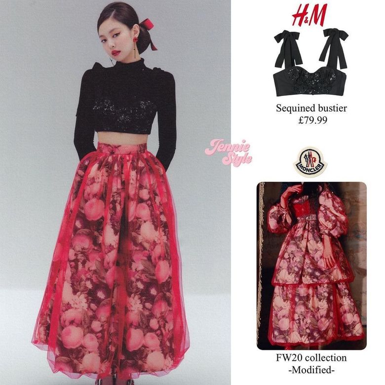 Netizens Noticed BLACKPINK s Jennie Beautifully Reformed Skirt For Season Greeting  - 41