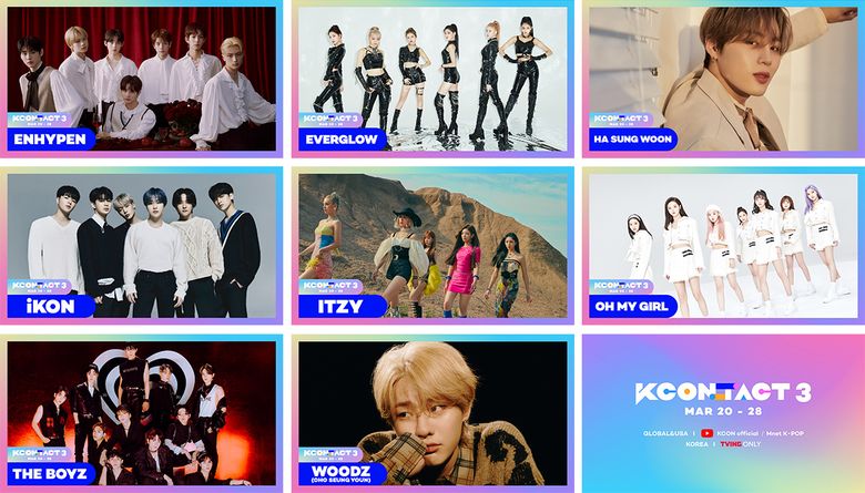  2021 KCON:TACT 3 : Lineup And Ticket Details