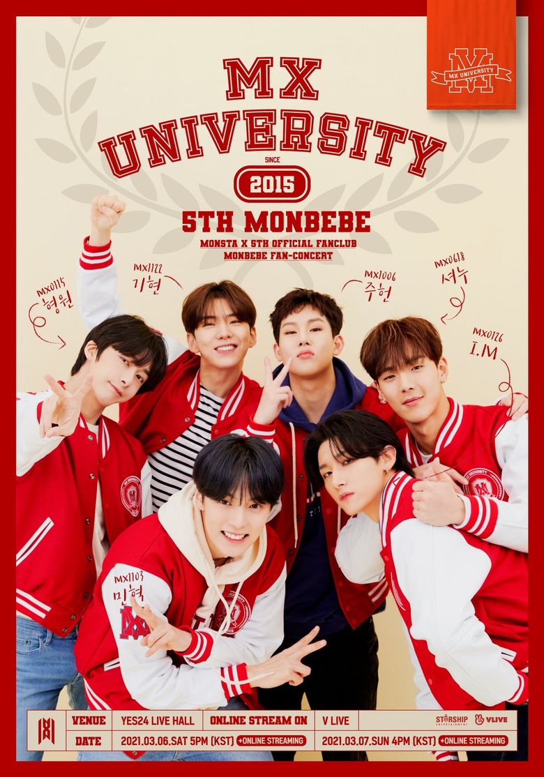 MONSTA X Fan Concert 2021  MX UNIVERSITY   Live Stream And Ticket Details  - 30