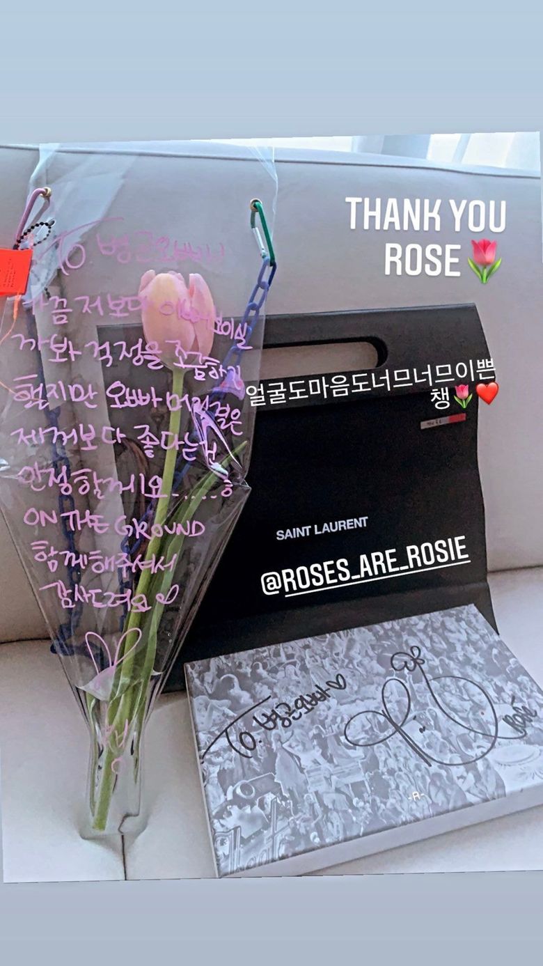 BLACKPINK Ros  s Sincere Gifts And Letters To Staff For  On The Ground  Makes Netizens Go  Aww   - 74