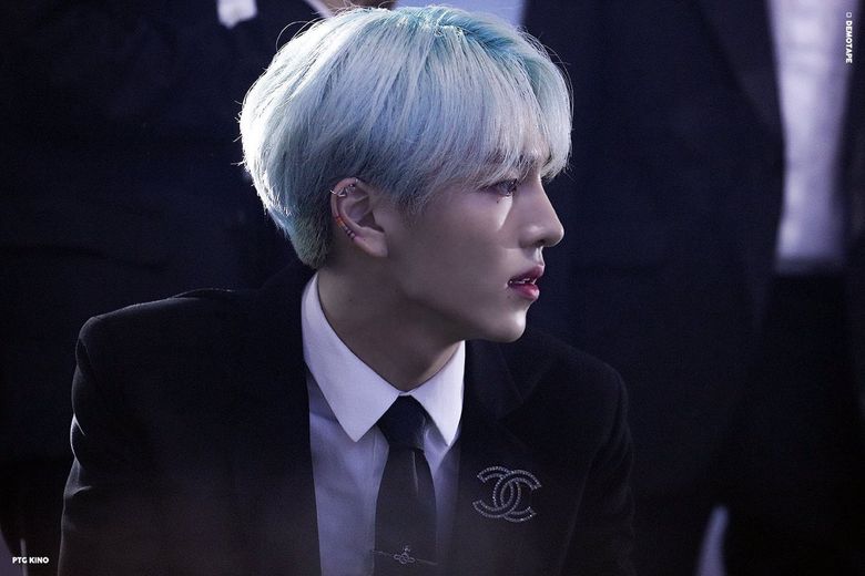 Netizens Ask Who Is That K Pop Male Idol With Pink Hair After Noticing Handsome Visuals  - 34