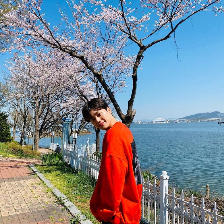 Song Kang Brings His Instagram Followers On A Flowery Date With New Pictures  - 76