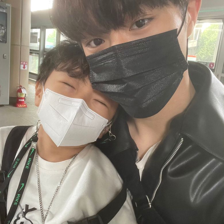 CIX s HyunSuk And His Younger Brother Causes Fans To Go Aww With Adorable Photos  - 35