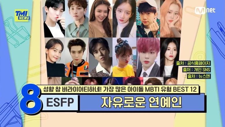 Top 12 MBTI With The Highest Amount Of K Pop Idols  - 73