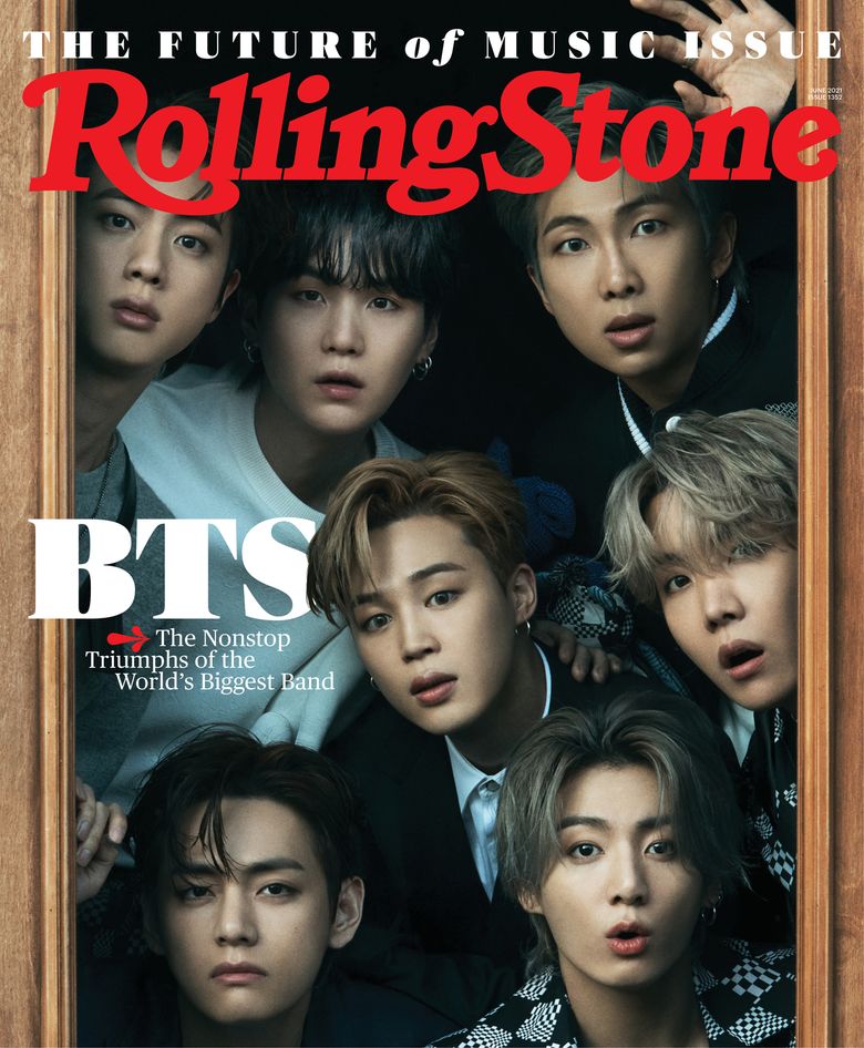 BTS For Rolling Stone Magazine June Issue