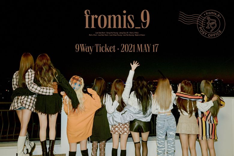 fromis_9 2nd Single Album "9 WAY TICKET" Official Photo 'Ticket To Seoul' Ver.