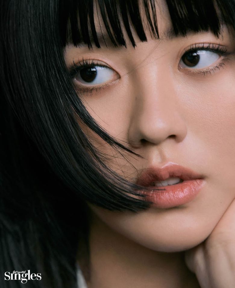 Kim SoHyun For SINGLES Magazine April Issue