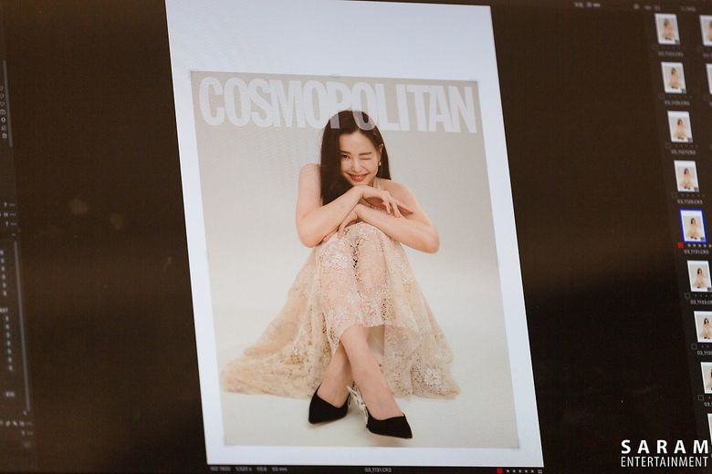 Lee Hanee For Cosmopolitan Magazine May Issue (+Behind-the-Scene)