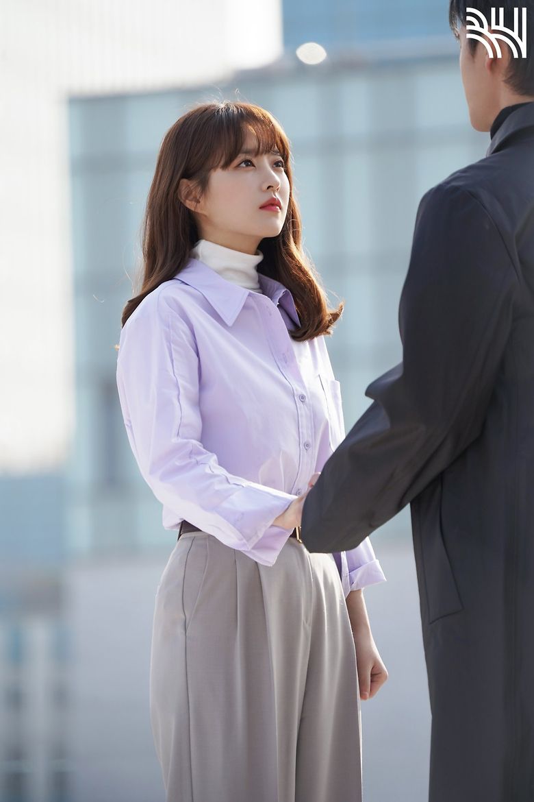 Park BoYoung, Drama Poster Shooting Of "Doom At Your Service" Behind-the-Scene