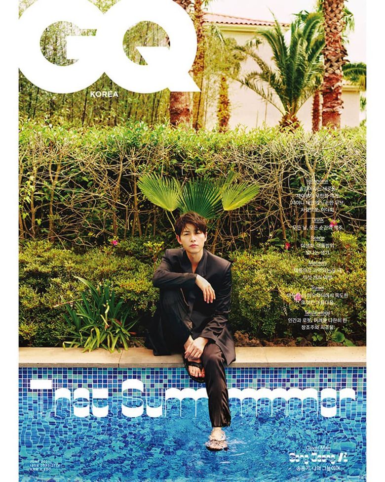 Song JoongKi For GQ Korea Magazine June Issue