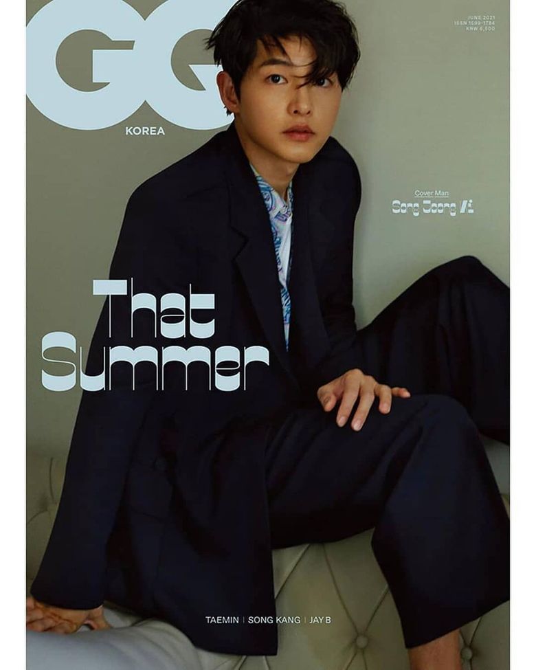 Song JoongKi For GQ Korea Magazine June Issue