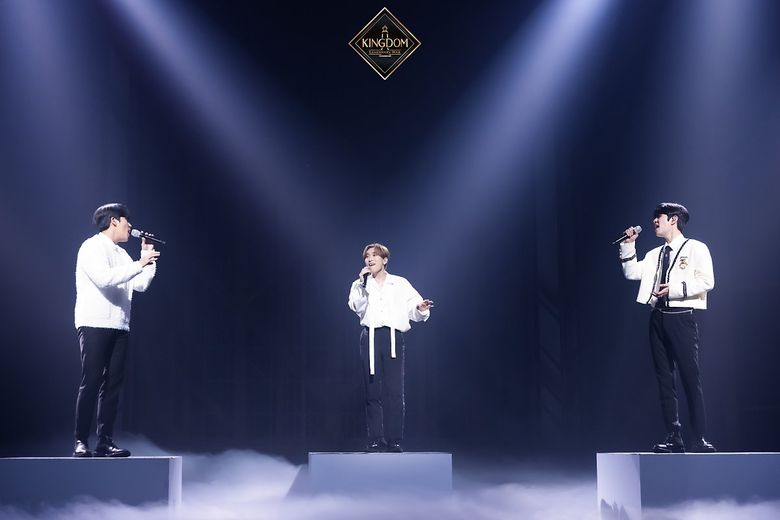 "KINGDOM : LEGENDARY WAR" MAYFLY Vocal Unit 'Love poem' Behind Photos