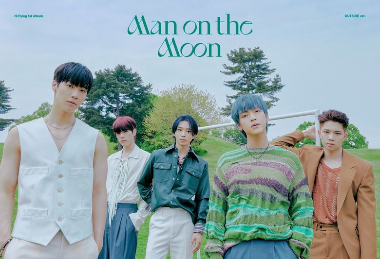 N.Flying 1st Album "Man On The Moon" Jacket Poster