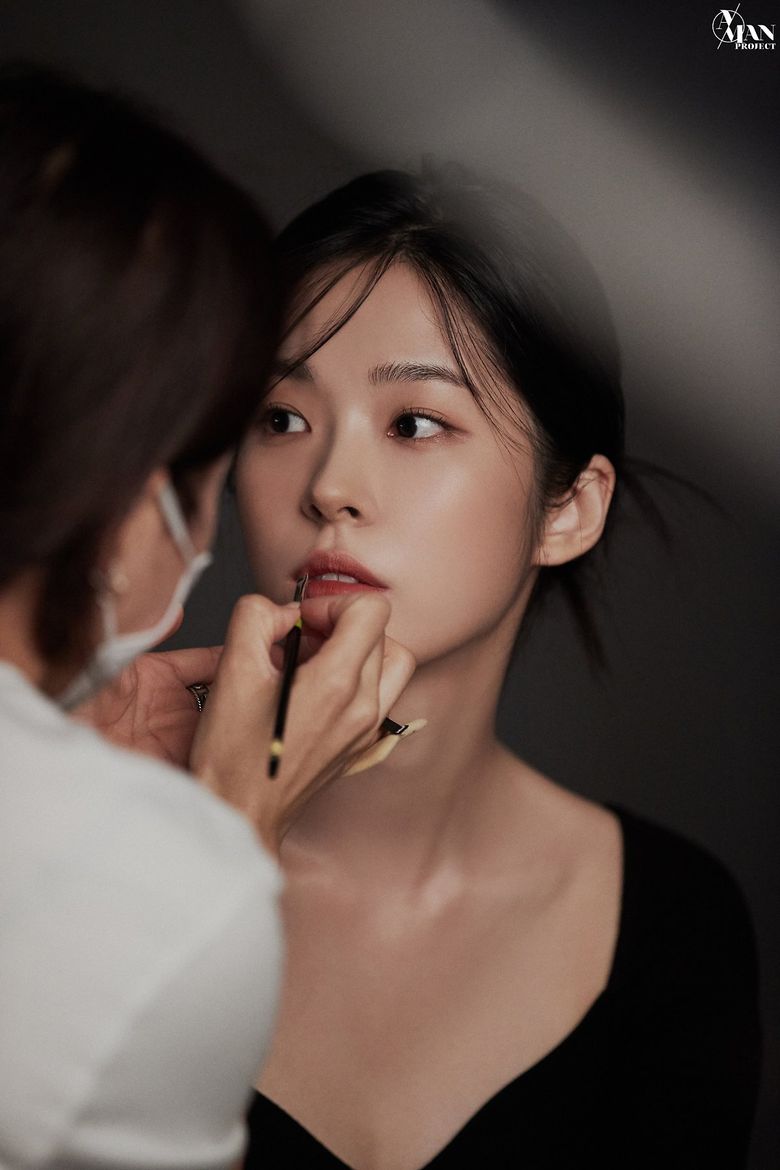 Seo EunSoo New Profile Photo Behind Shooting Scene - Part 1