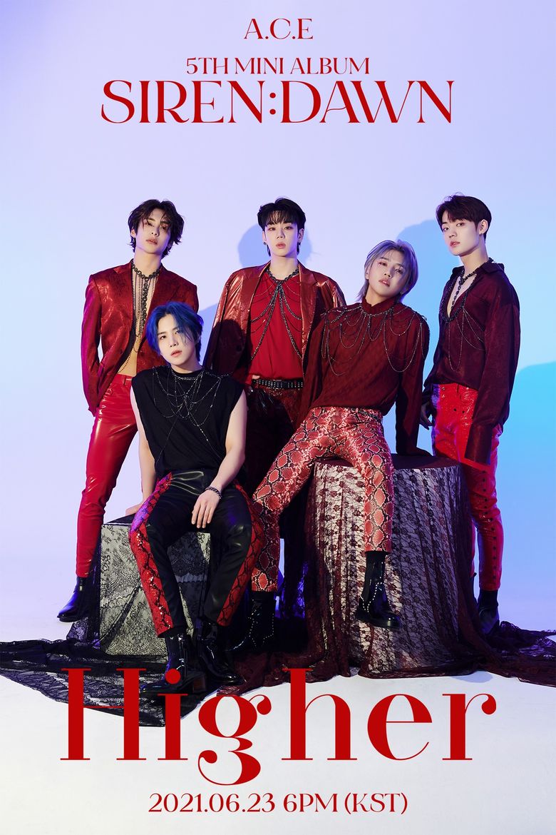 A.C.E 5th Mini Album "SIREN:DAWN" Concept Photo ECLIPSE Ver.