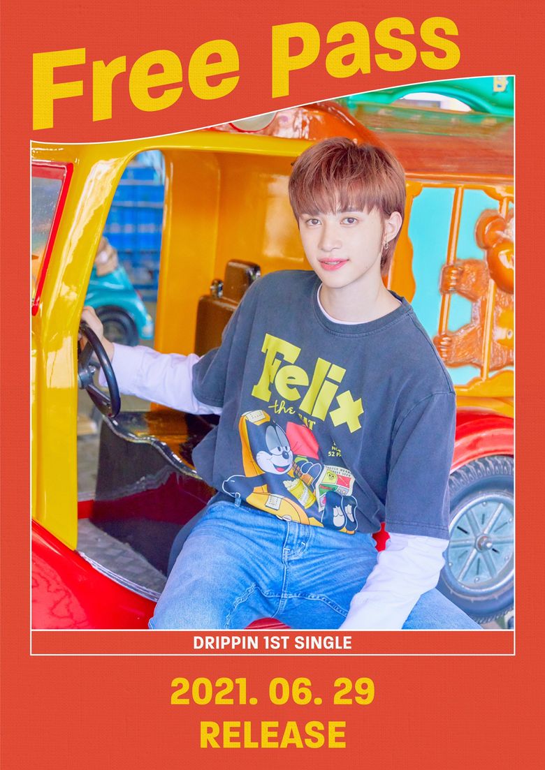 DRIPPIN 1st Single Album "Free Pass" Concept Photo