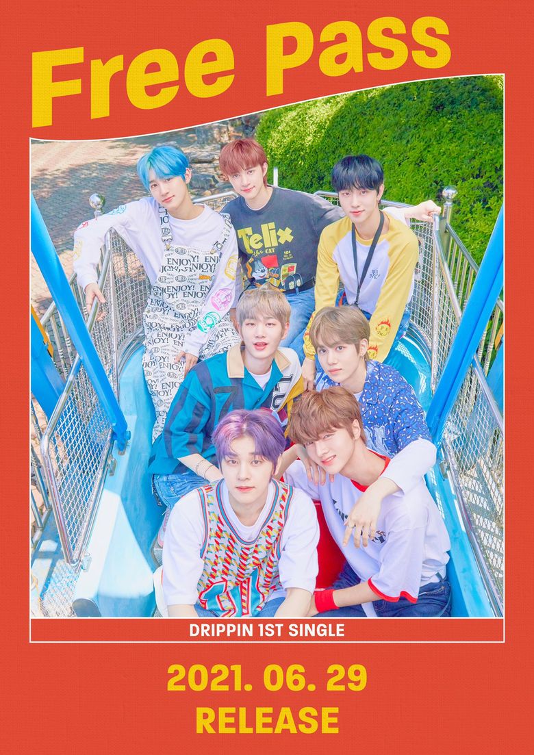 DRIPPIN 1st Single Album "Free Pass" Concept Photo