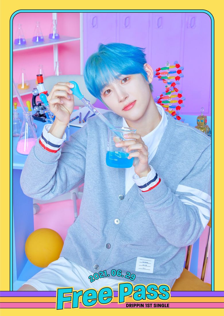 DRIPPIN 1st Single Album "Free Pass" Concept Photo #2