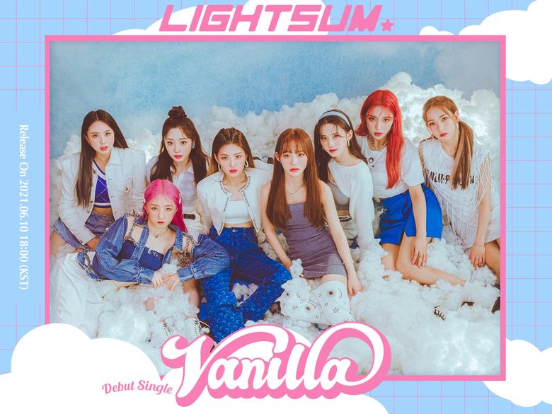 LIGHTSUM Debut Album "Vanilla" Concept Photo #2