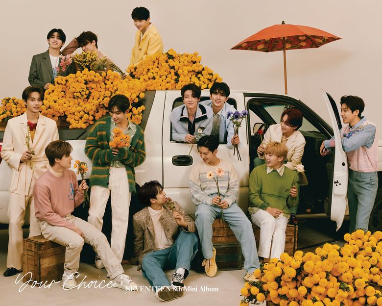 SEVENTEEN 8th Mini Album "Your Choice" Official Photo ONE SIDE Ver.