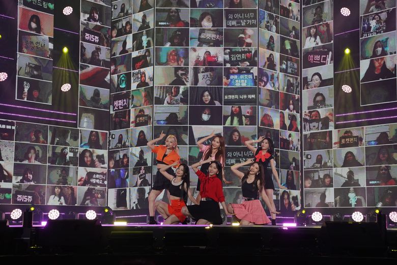  2021 Together Again, K-POP Concert 'Rocket Punch' Photos