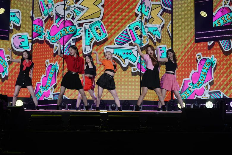  2021 Together Again, K-POP Concert 'Rocket Punch' Photos