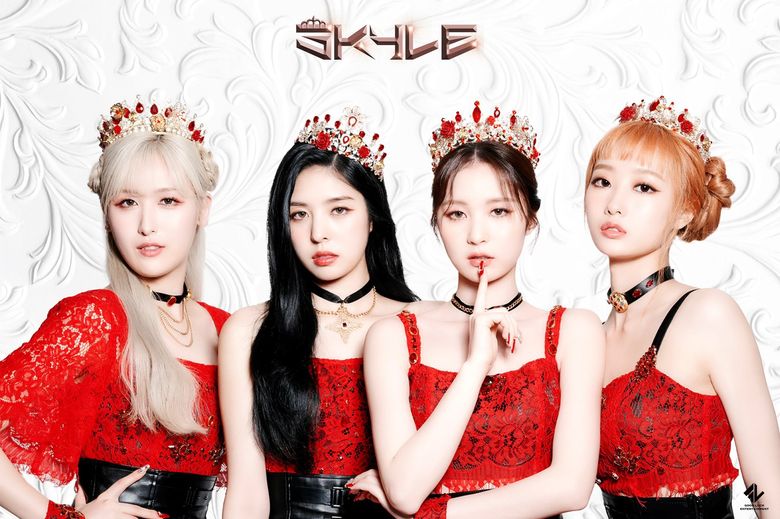 SKYLE Debut First Concept Image Red Queen Ver.