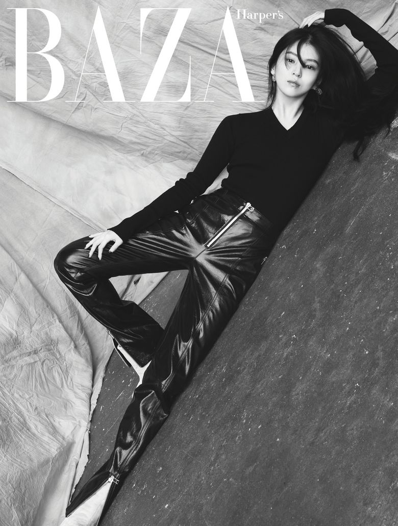 Han SoHee For Harper's BAZAAR Korea Magazine September Issue