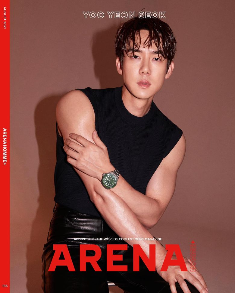 Yoo YeonSeok For ARENA HOMME Magazine August Issue