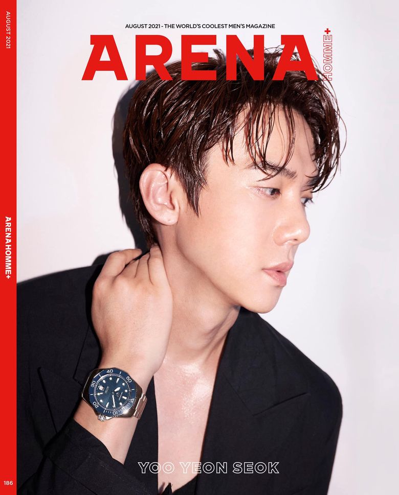 Yoo YeonSeok For ARENA HOMME Magazine August Issue