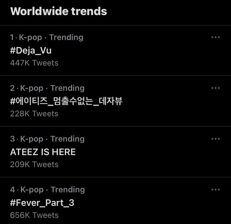 ATINY Collectively Lose It After ATEEZ Outdo Themselves Once Again With  Deja Vu  - 94