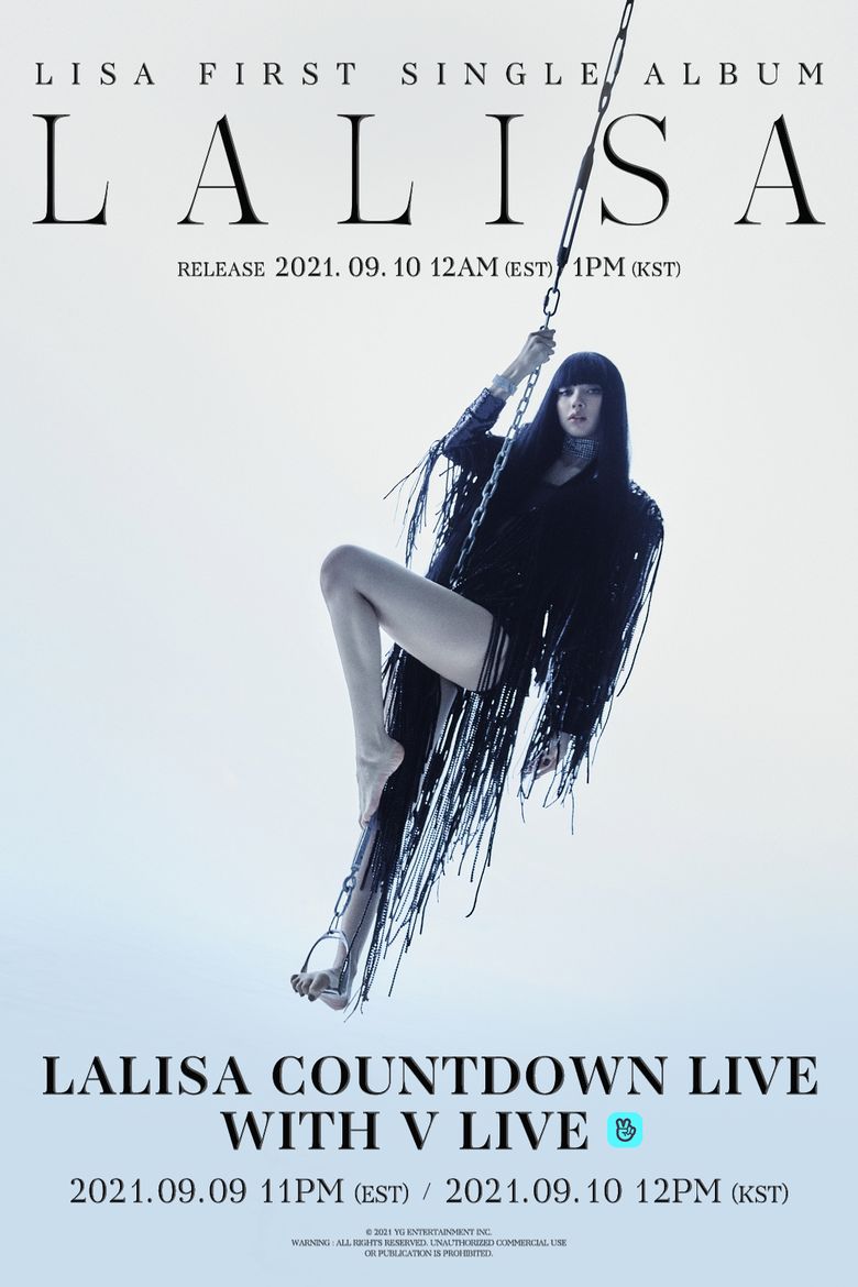 BLACKPINK's Lisa Countdown Live With V-Live: Live Stream Details