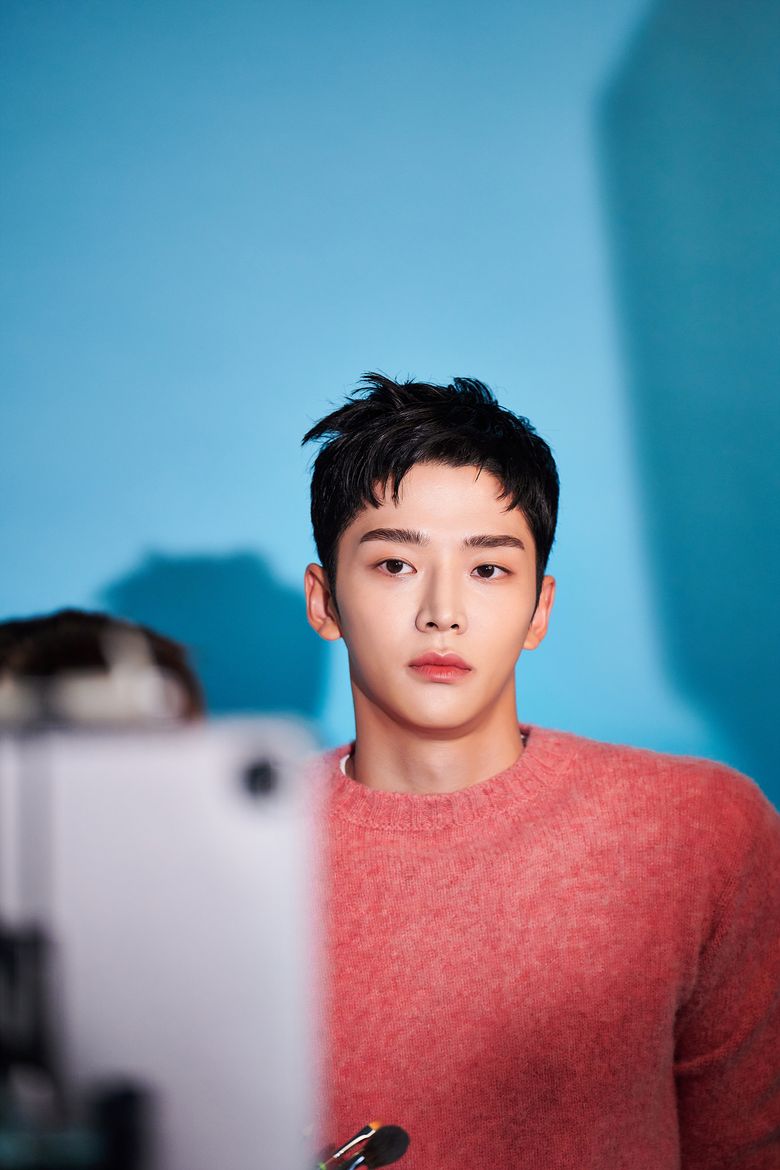 SF9's RoWoon For Marie Claire Magazine October Issue Behind-the-Scene