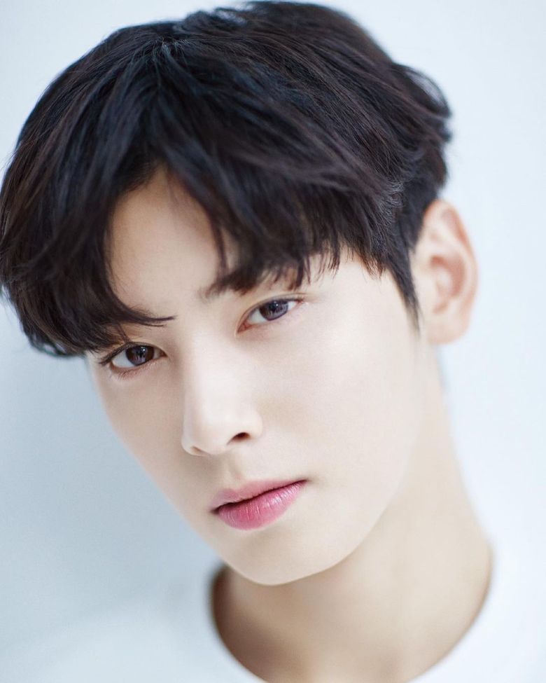 So Handsome! 9 Photos of Cha Eun Woo as the Cover Model for Harper's Bazaar  Magazine - Looks Stunning in a Skirt