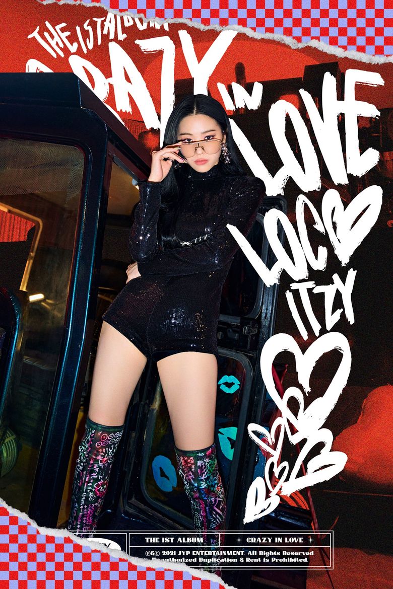 ITZY 1st Album [CRAZY IN LOVE] "LOCO" Concept Image