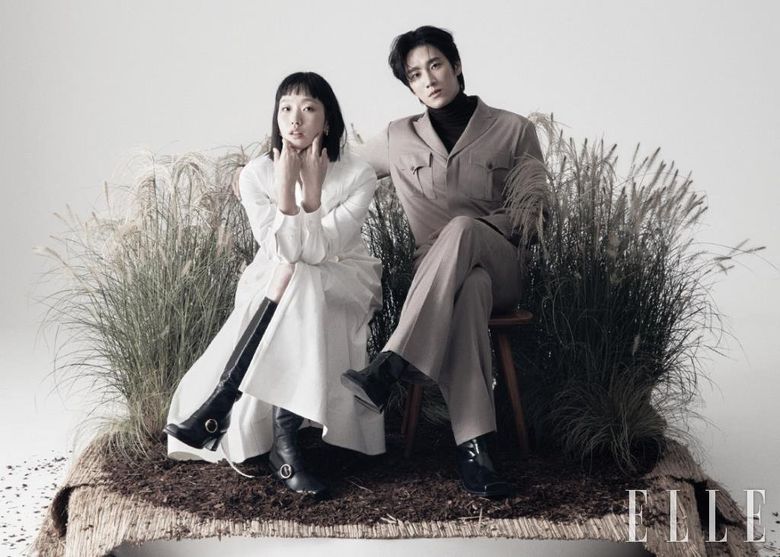 Kim GoEun & Ahn BoHyun For ELLE Korea Magazine November Issue