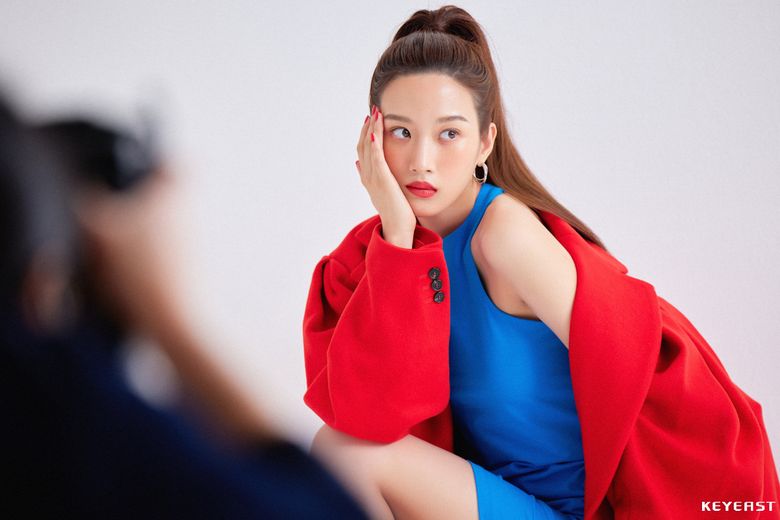 Moon GaYoung, Marie Claire Magazine October Issue Behind-the-Scene