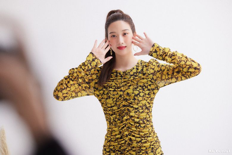 Moon GaYoung, Marie Claire Magazine October Issue Behind-the-Scene