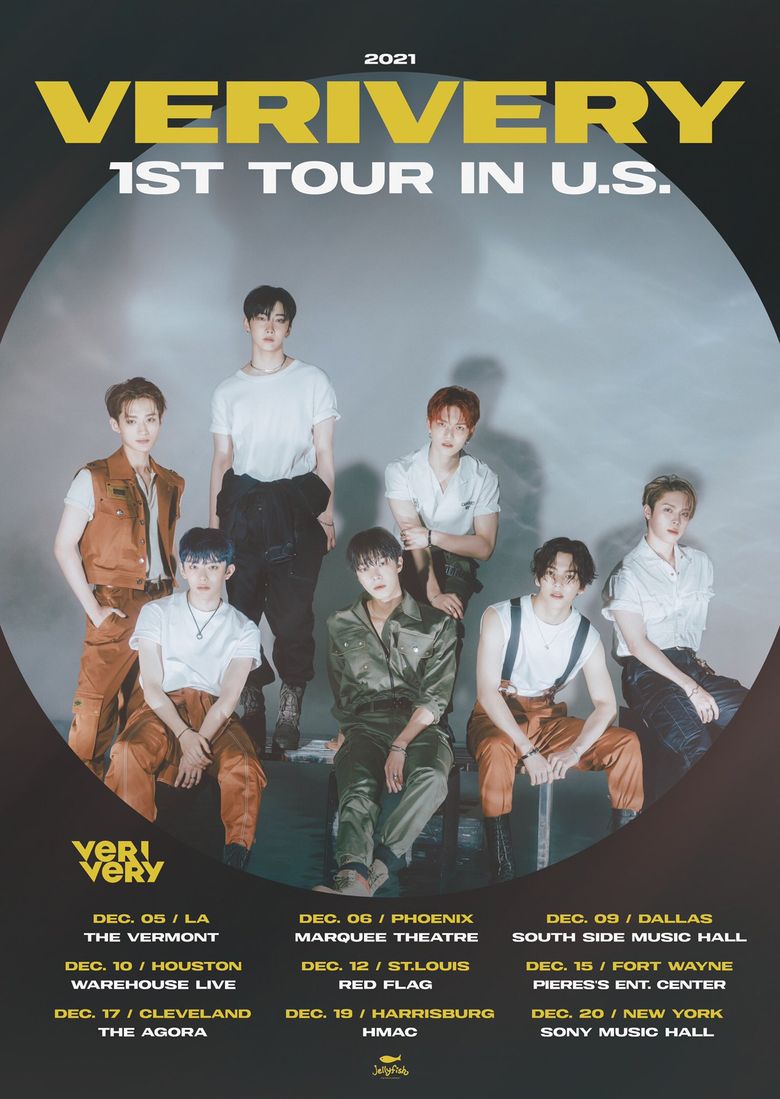 VERIVERY s 1st Tour In U S  Cities And Ticket Details - 56