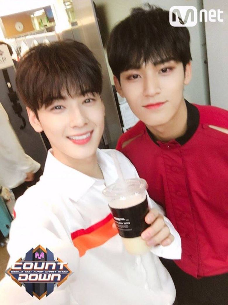 K Pop Besties  ASTRO s Cha EunWoo  SEVENTEEN s MinGyu And The 97 Liners - 36