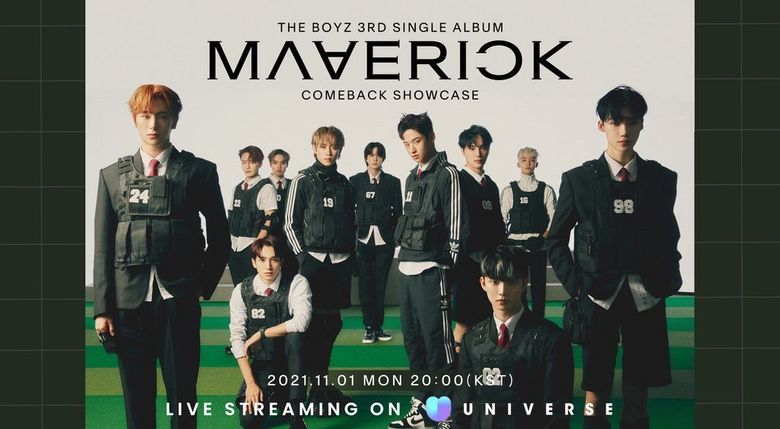 THE BOYZ "MAVERICK" Comeback Showcase: Live Stream Details