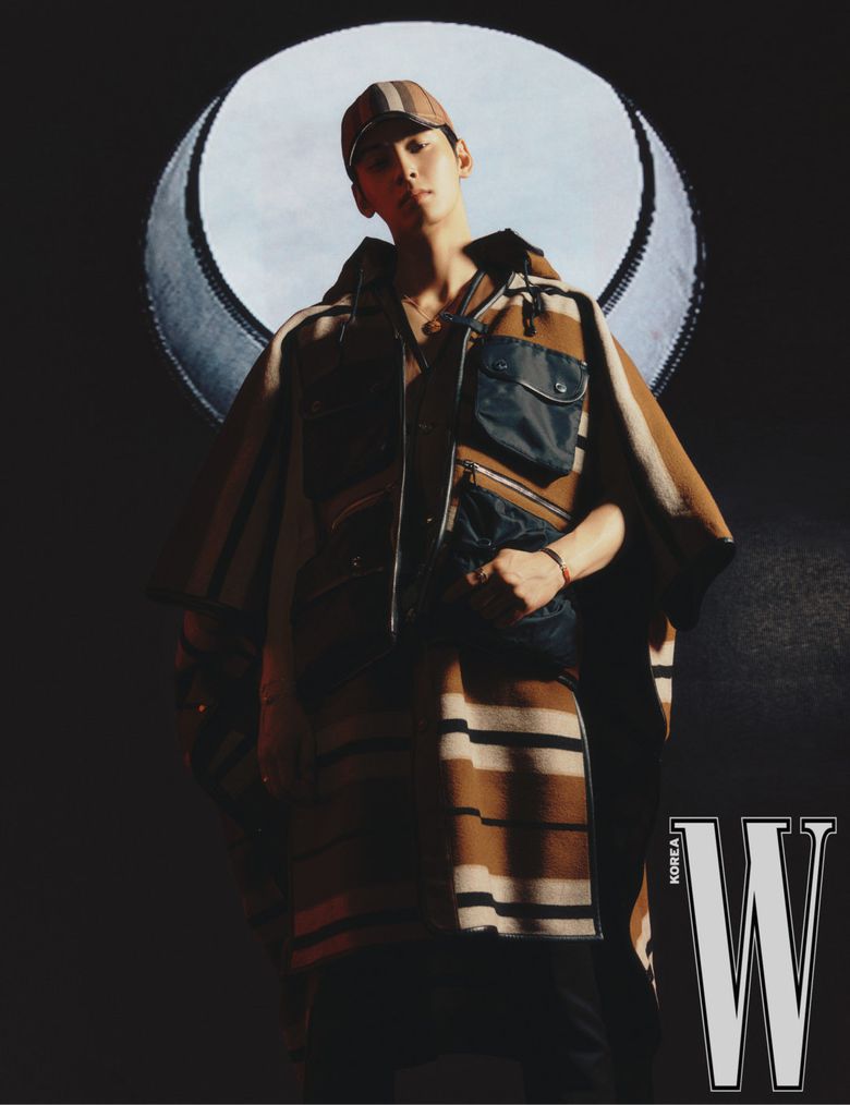 ASTRO's Cha EunWoo For W Korea Magazine December Issue