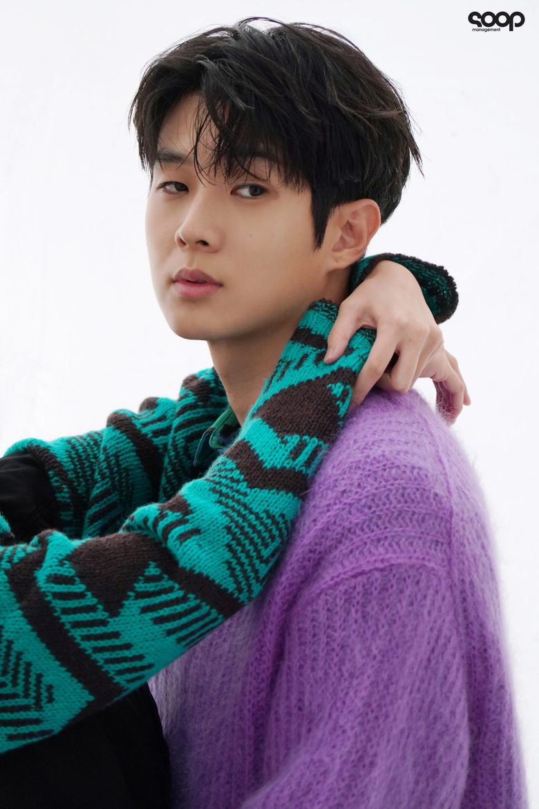 Choi WooShik For COSMOPOLITAN Korea Magazine November Issue Edition Behind-the-Scene