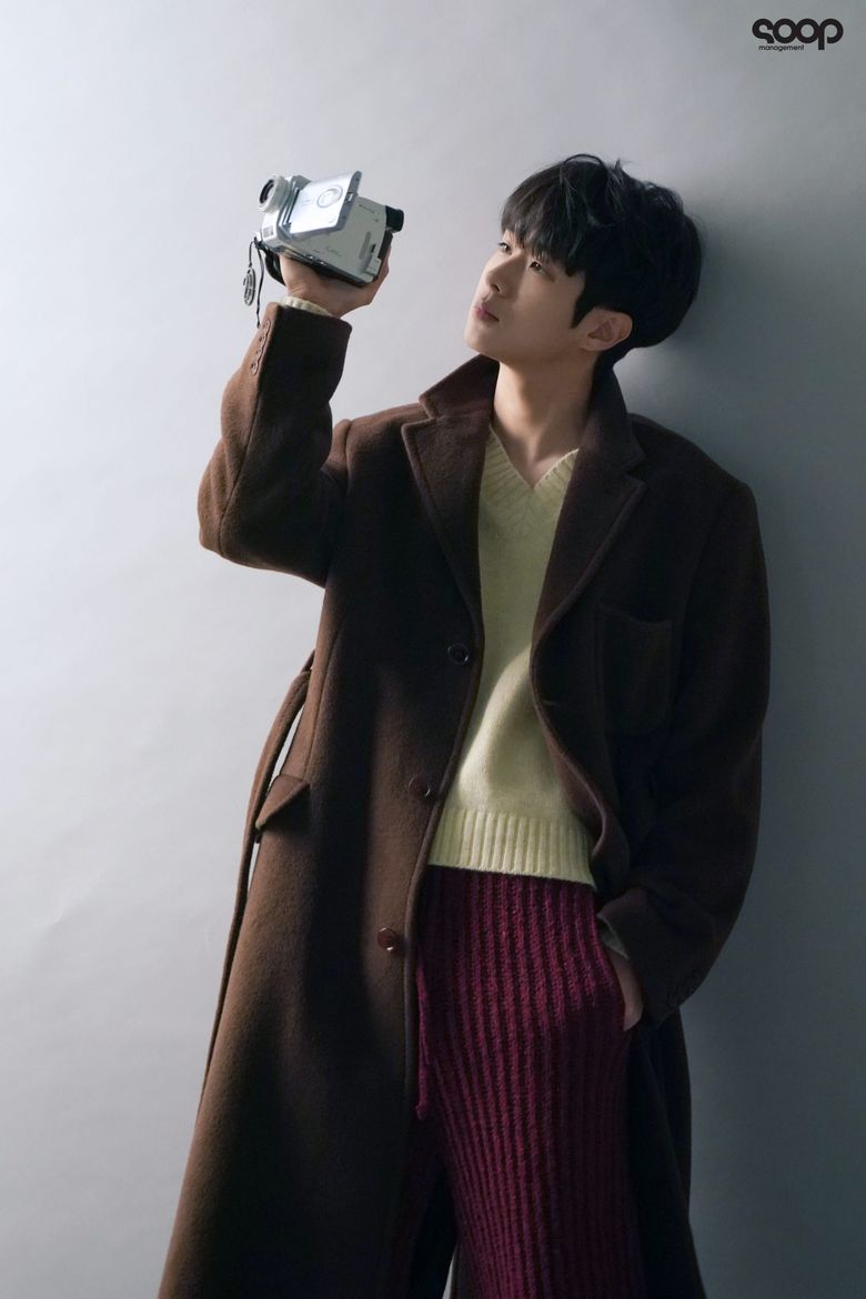 Choi WooShik For COSMOPOLITAN Korea Magazine November Issue Edition Behind-the-Scene