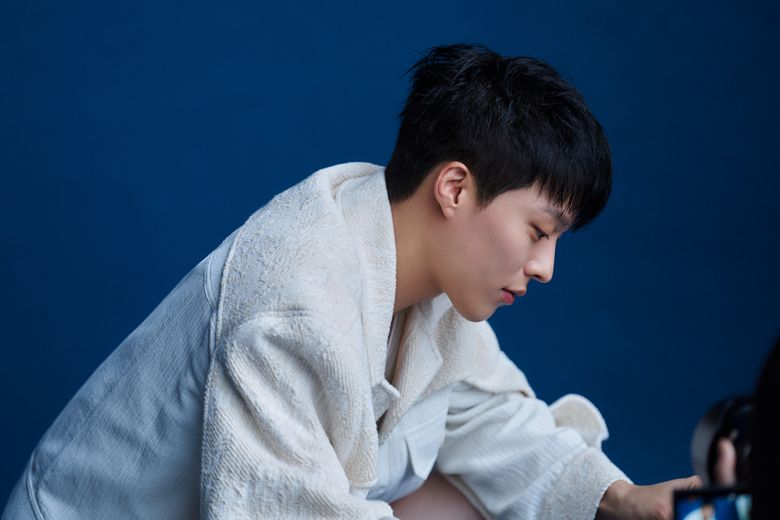 Jang KiYong For DAZED Korea Magazine 2021 Winter Edition Behind-the-Scene