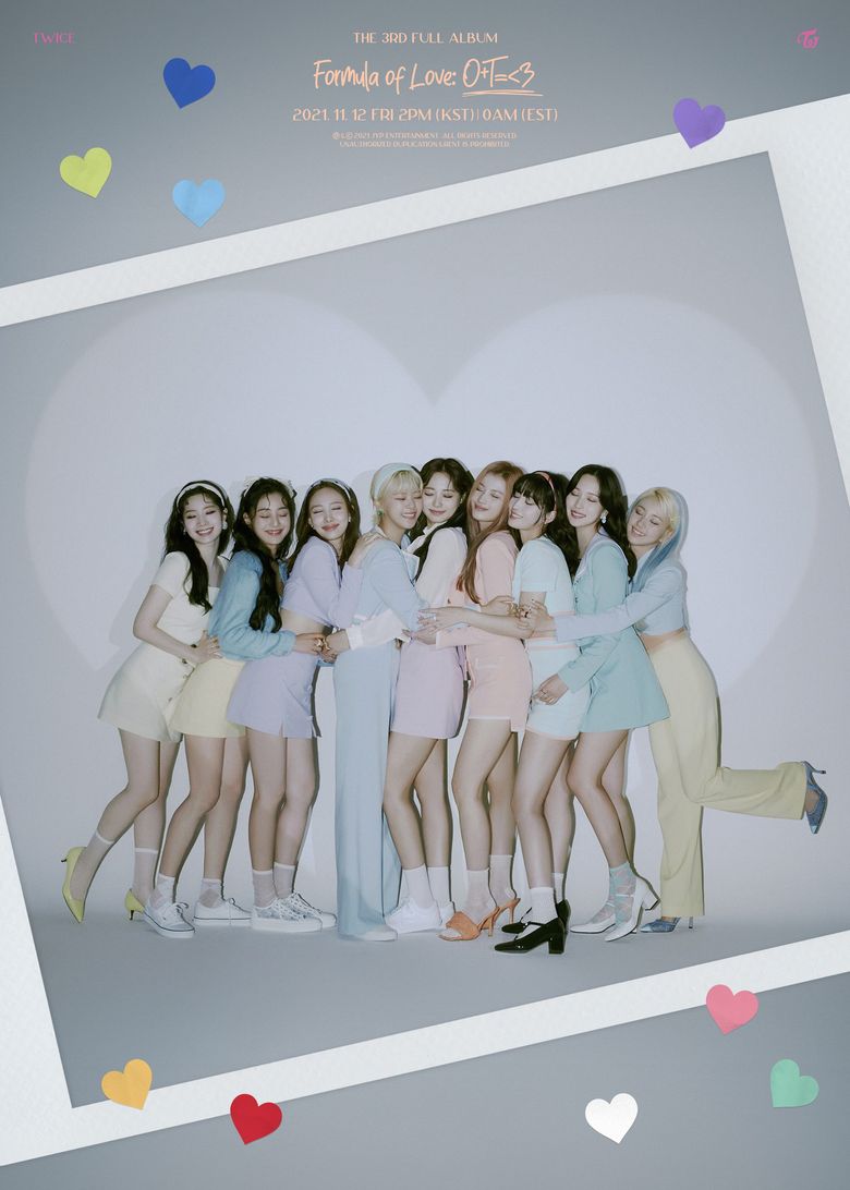 TWICE 3rd Full Album "Formula of Love: O+T=<3" Concept Photo - Part 2