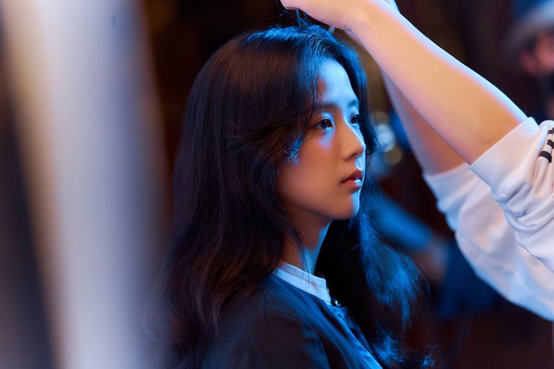 BLACKPINK's JiSoo, Drama Poster Shooting Of "Snowdrop" Behind-the-Scene